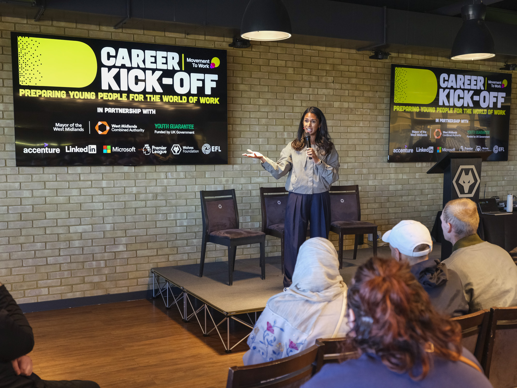 Career Kick-off at Wolves